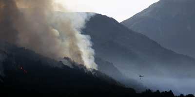 Pampa h�meda argentina azotada por incendios e inundaciones