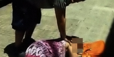 Vecinos detienen a mujer que intent� inyectar a ni�a en Villa Mu�oz