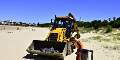 IM recoge 10 toneladas de residuos por d�a de las playas 