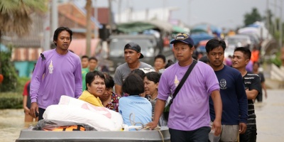 Doce muertos por inundaciones en el sur de Tailandia