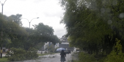 Colonia: Fuertes vientos golpearon el departamento