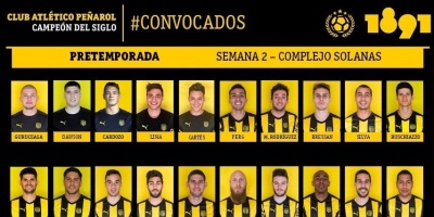 Pe�arol se fue a Punta del Este