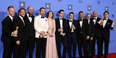 "La La Land" la gran ganadora del Globo de Oro 