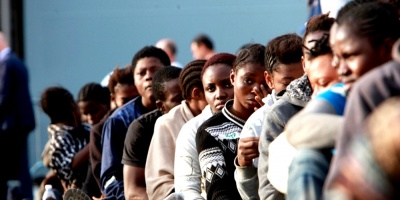 Un millar de migrantes rescatados el viernes en el Mediterr�neo