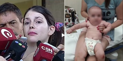  Argentina: Roban auto y tiran a beb� por la ventanilla 