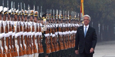 V�zquez emprende su primer gira oficial del a�o 