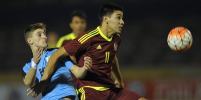 Venezuela derrot� 3-0 a Uruguay 