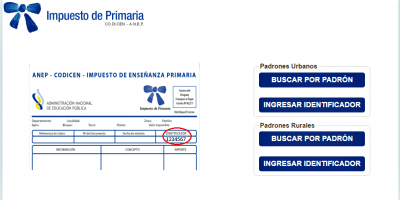 El lunes comienza el cobro del Impuesto a Primaria