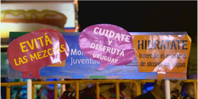 La Junta Nacional de Drogas realiz� tareas de prevenci�n en el Desfile de Llamadas