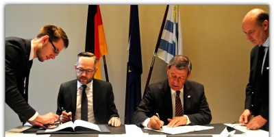 Uruguay firm� convenio para que j�venes viajen a Alemania por turismo o trabajo