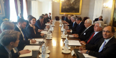 V�zquez reunido con el presidente de Finlandia 