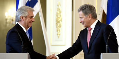 V�zquez define reuniones tras encuentro con Niinist� 