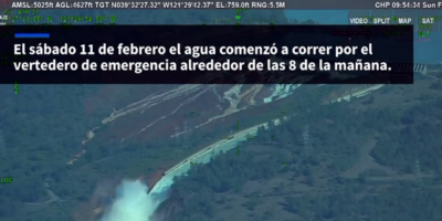 Evacuaci�n masiva en California por da�os en represa