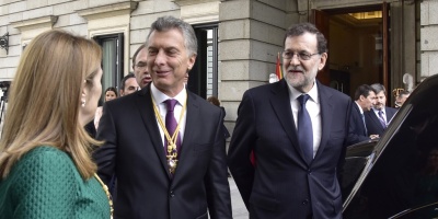 Macri sella reconciliaci�n con Espa�a y la insta a invertir en Argentina