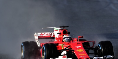 Raikkonen marc� el mejor tiempo en la sesi�n matinal en Montmel�