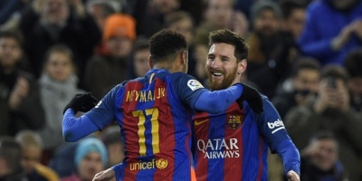 Messi mantiene al Barcelona l�der de la Liga espa�ola 