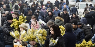 Manifestaciones feministas en todo el mundo en el D�a de la Mujer