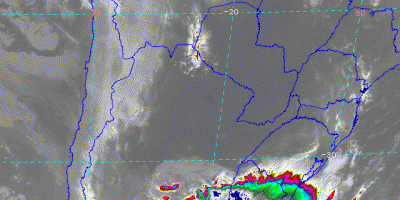 INUMET prev� un cicl�n de superficie en el sur del  pa�s