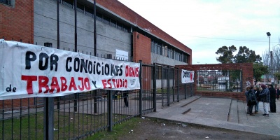 Docentes realizan paro en liceos de Montevideo