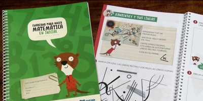 Realizan distribuci�n de cuadernos de matem�tica 