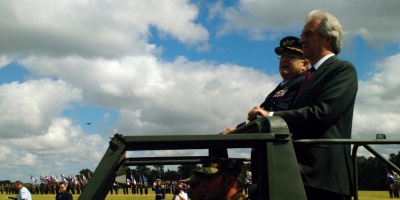 Presidente V�zquez particip� del 104 aniversario de la aviaci�n militar  