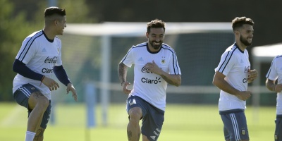 Argentina pone primera y sue�a con una plaza en Rusia-2018