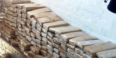 M�s de media tonelada de marihuana incautada 