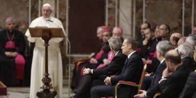 La Uni�n Europea "corre el riesgo de morir" sin ideales, advierte el Papa