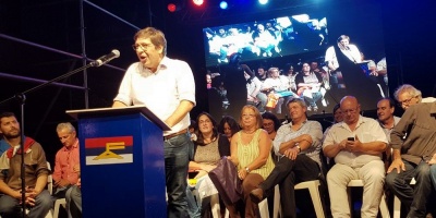 Miranda destac� unidad durante acto del FA 