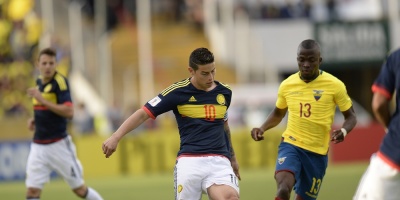 Colombia gana 2-0 a Ecuador y se afianza en zona de clasificaci�n para Rusia-2018