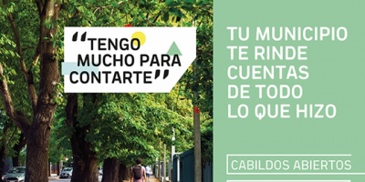 Los municipios B y CH realizar�n sus Cabildos Abiertos  