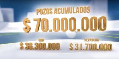 5 de Oro reparte U$S 2.400.000 en pozos acumulados