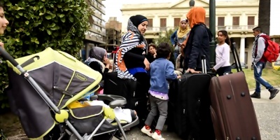 Familia Siria refugiada, dice que Uruguay es "caro" y que  preferir�an irse a los EEUU