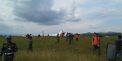 Se accident� un helic�ptero en el Congo
