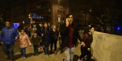 Escenas de p�nico en las procesiones del Viernes Santo de Sevilla