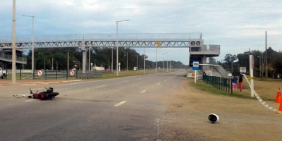 Siniestro fatal en Maldonado dej� un motociclista fallecido