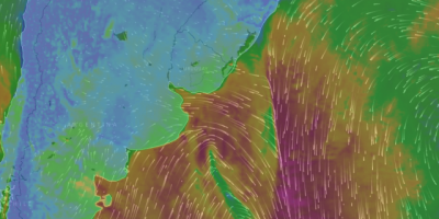 Inumet advierte por precipitaciones y vientos "moderados y persistentes" 