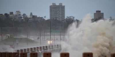 Llamado amarillo por vientos fuertes y persistentes para Maldonado y Rocha