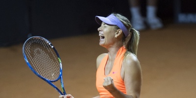 Sharapova regresa con triunfo tras 15 meses de suspensi�n por dopaje