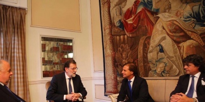 Lacalle Pou se reuni� con Rajoy