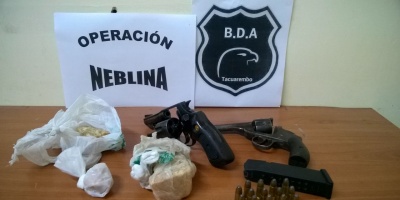 Exitosa incautaci�n de droga en Tacuaremb�