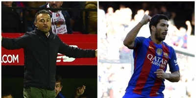 Luis Enrique no est� preocupado por la falta de gol de Luis Su�rez