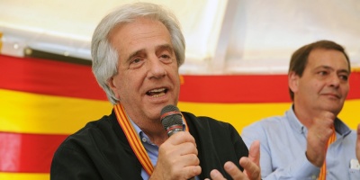 El presidente V�zquez salud� a los trabajadores en su d�a 