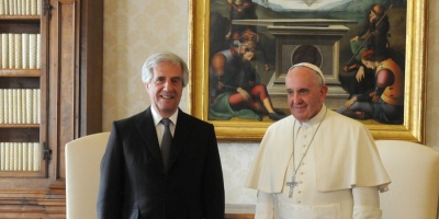 Gobierno uruguayo adhiri� a expresiones del Papa sobre Venezuela 