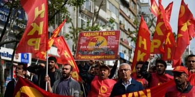 Polic�a turca dispersa con gases manifestaci�n del 1 de mayo