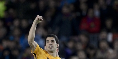 Luis Su�rez redujo diferencias con Messi en tabla de goleadores