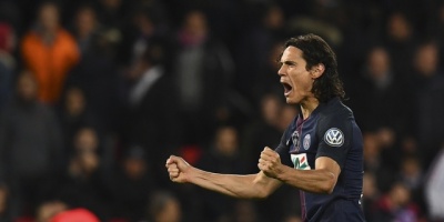 Cavani hizo dos goles para la victoria 5 a 0 del Paris Saint Germain ante Bastia