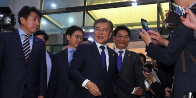 Moon Jae-In gana elecciones presidenciales en Corea del Sur