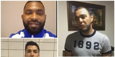 Futbolistas saludaron a Nacional en su cumplea�os 118