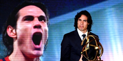 Cavani elegido como mejor jugador del campeonato franc�s